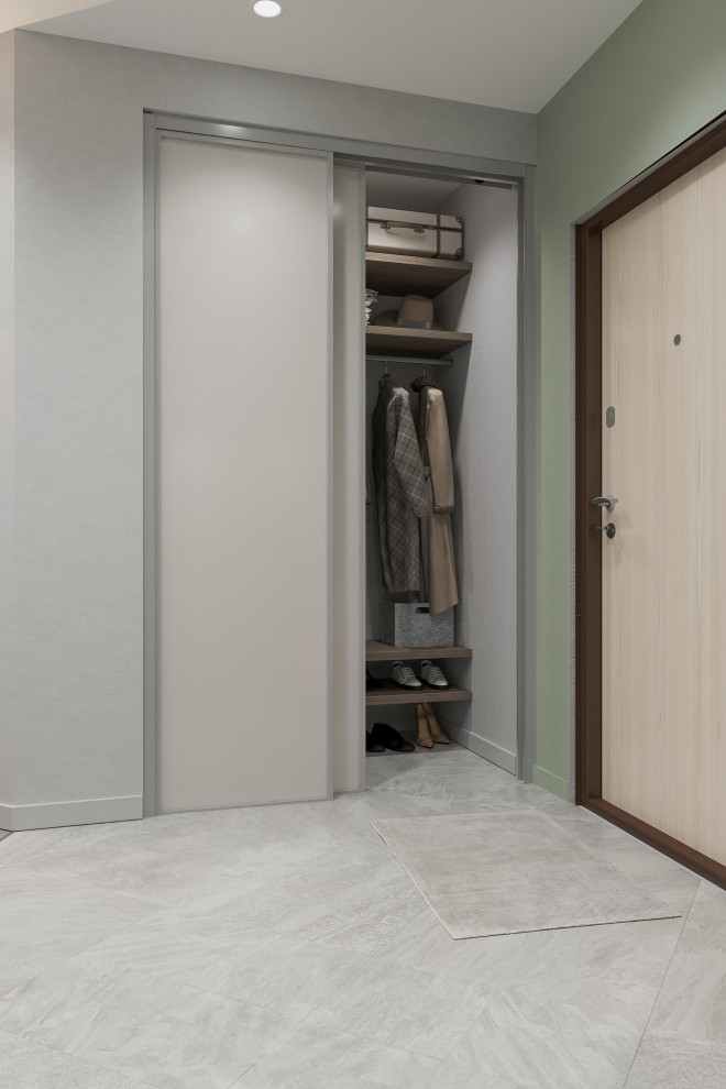 Прихожая с гардеробной