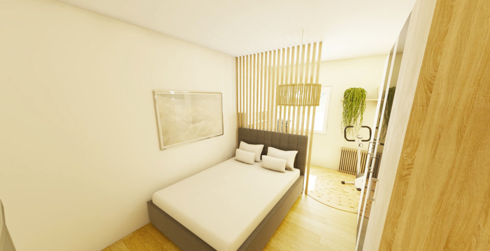 Optimisation de deux chambres - bureaux / Projet en cours