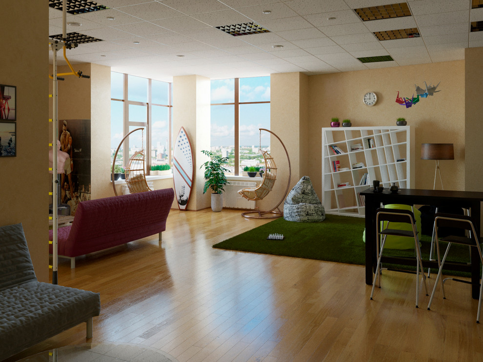 Комната отдыха в офисе.