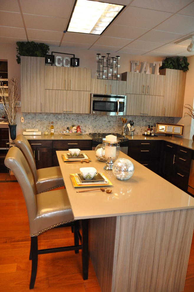 Inspiration for a transitional kitchen remodel in Seattle