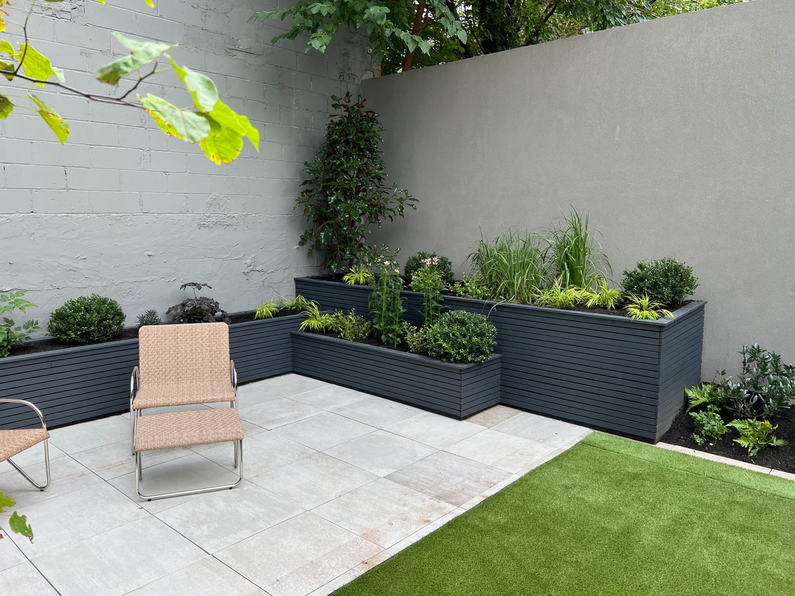 Garage Rooftop Container Garden