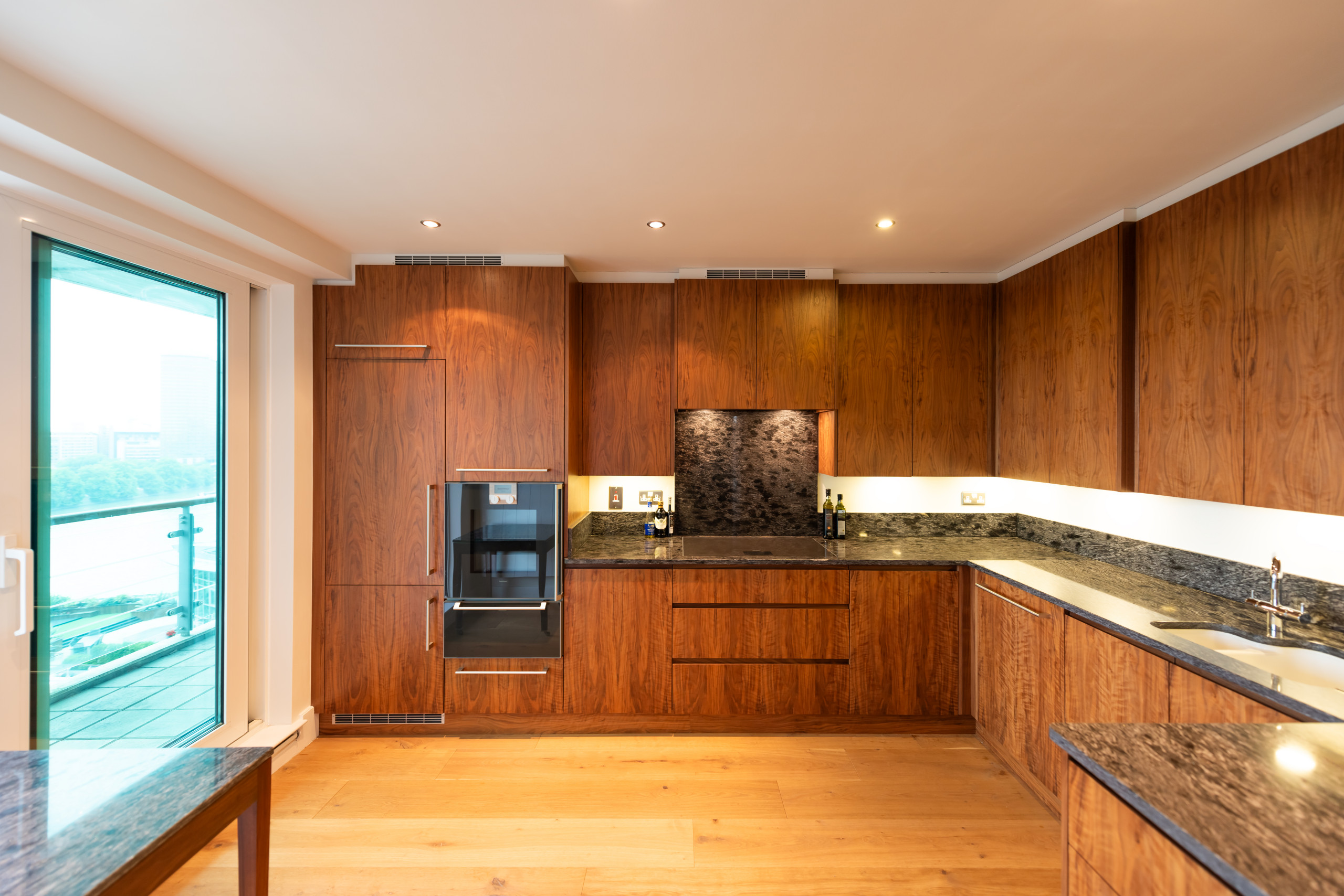 American Black Walnut Vauxhall Kitchen designed and made by Tim Wood