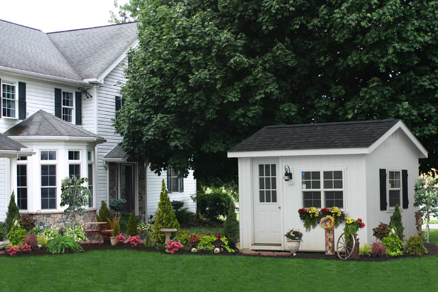 Home Office Sheds and Studios - Traditional - Philadelphia 