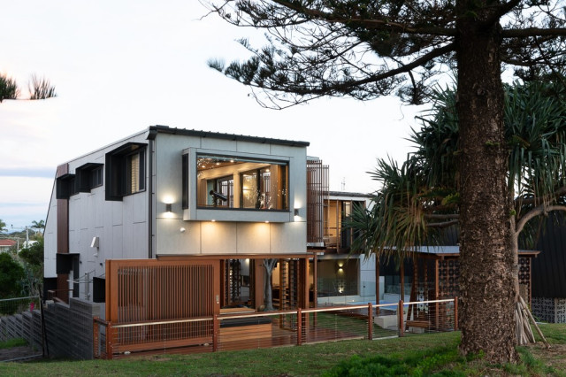 Elanora House maritim-fasad