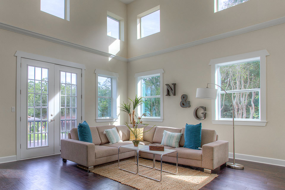 The Sundial | Second Floor Family Room | New Home Builders in Tampa Florida - Contemporary ...