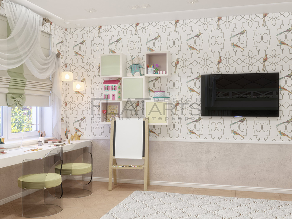 Дизайн 3-ной квартиры 90 кв.м. в стиле эклектика