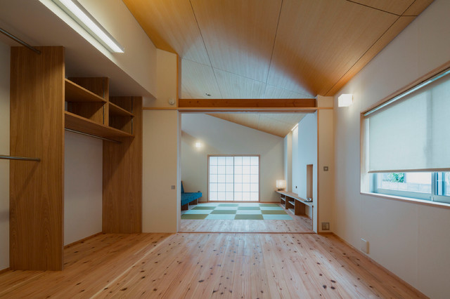 松戸の家 japanisch-schlafzimmer