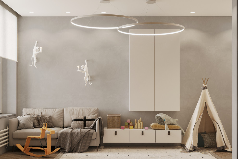 Дизайн трехкомнатной квартиры 90 кв. м.