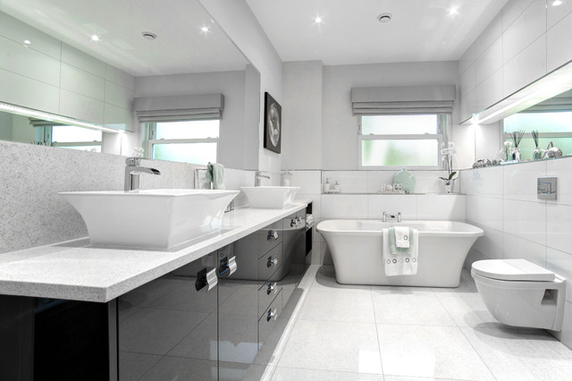 Luxury Bathrooms, Riding Mill - Contemporary - Bathroom - Other ...