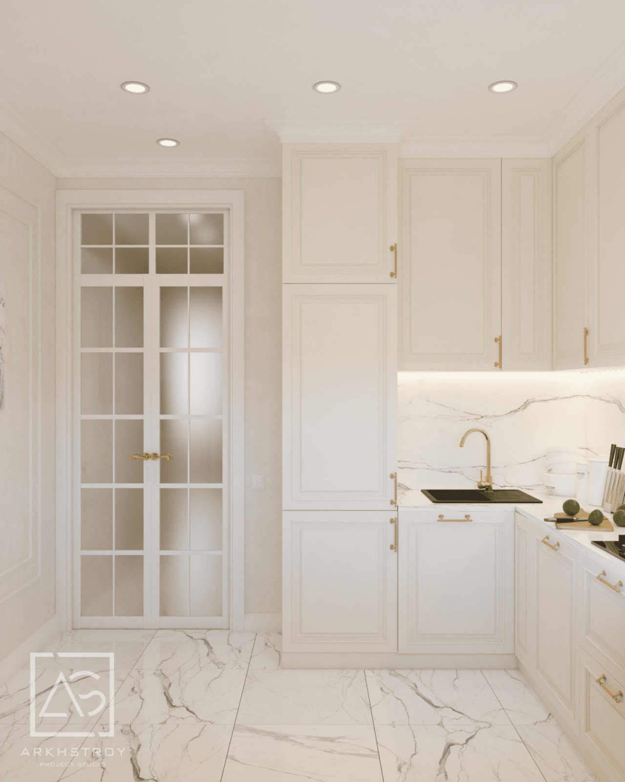 2-х комнатная квартира в Классическом стиле