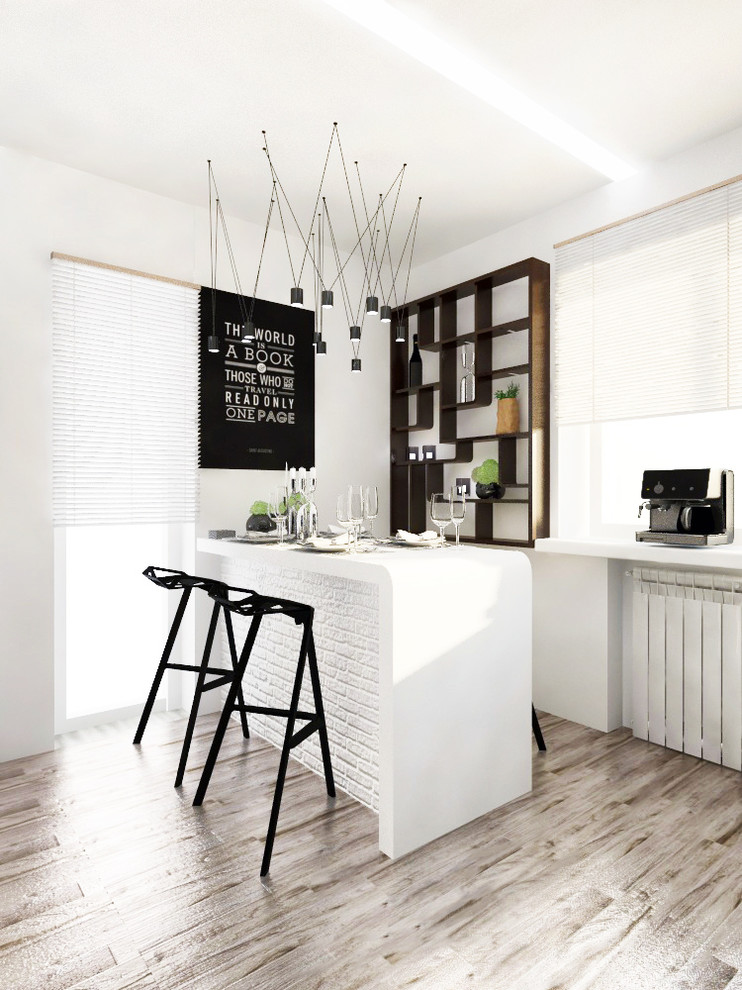 Стильный минимализм в белых тонах