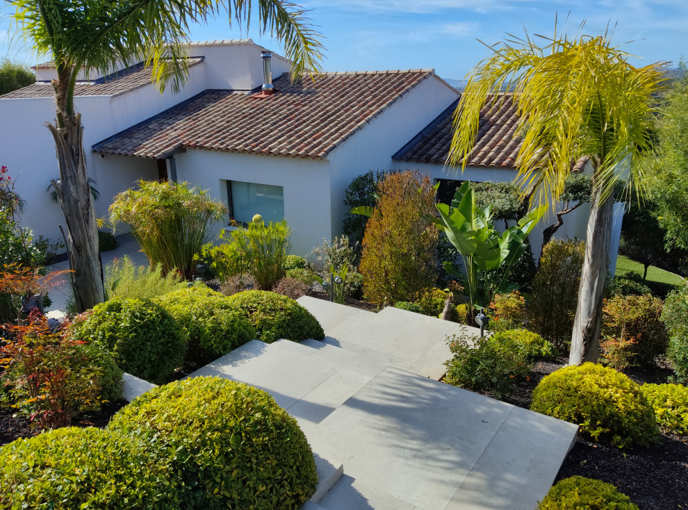 Hyères - vue panoramique sur la mer