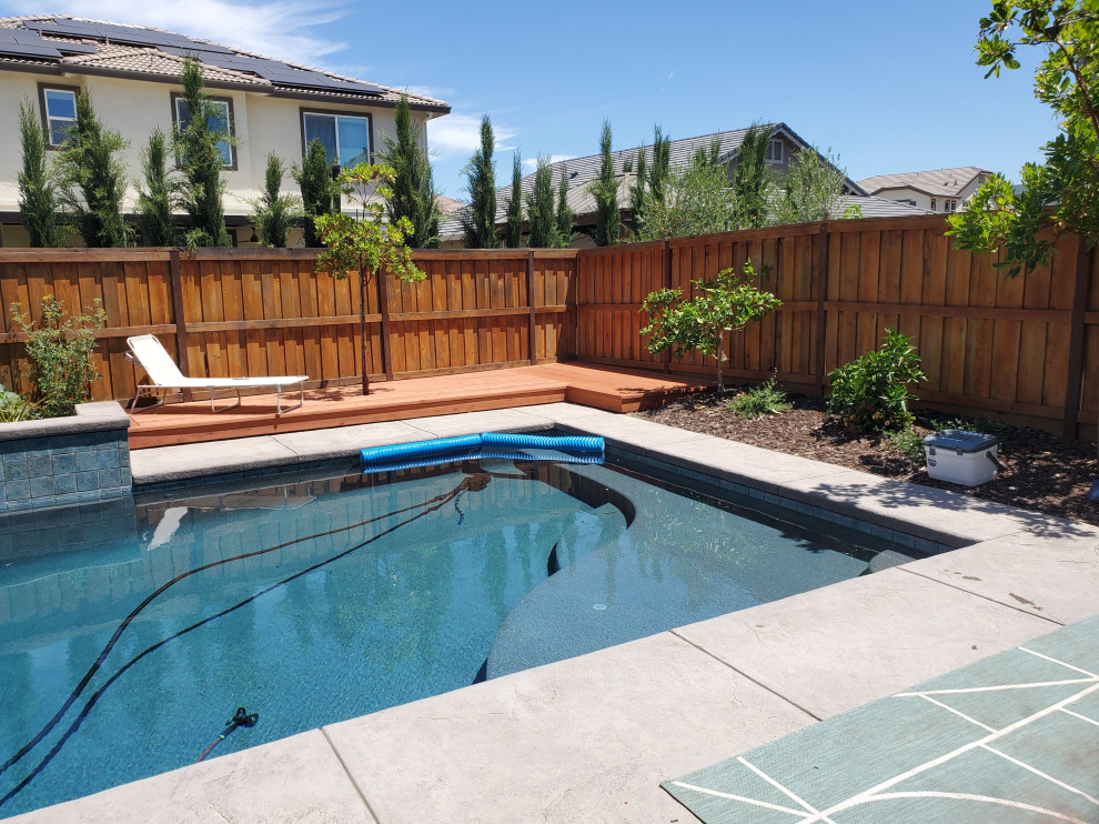 Small Pool Deck