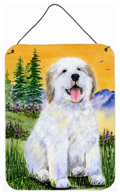 Great Pyrenees Aluminium Metal Wall or Door Hanging Prints ...