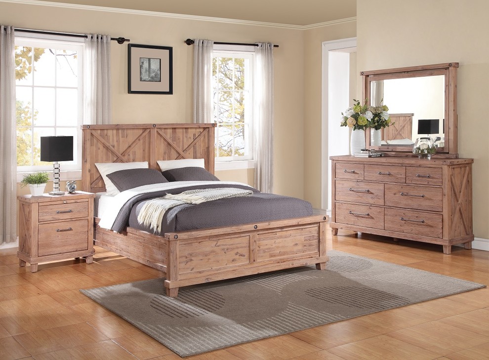 Modus Furniture Yosemite Cider Bedroom Farmhouse Bedroom