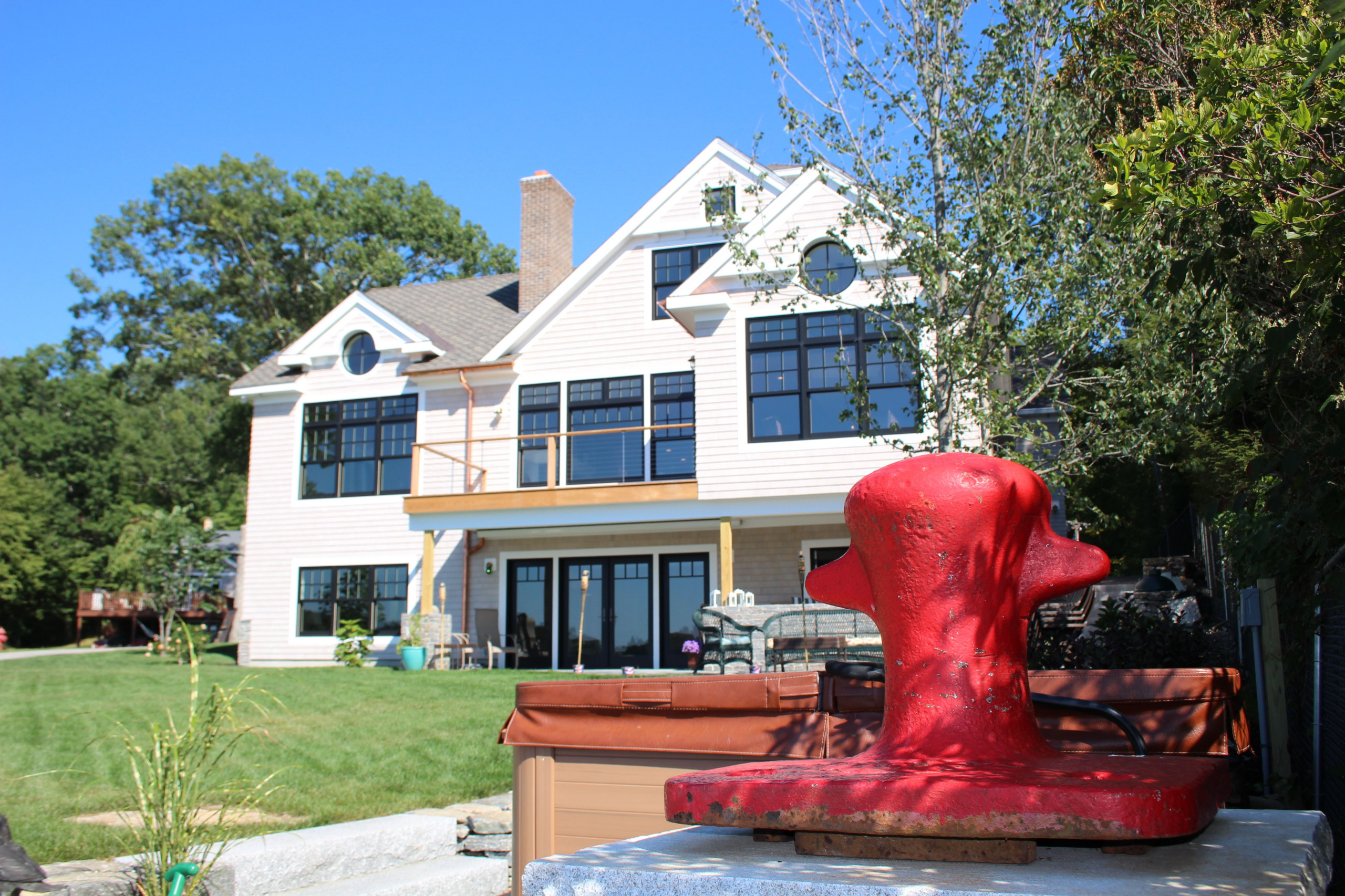 New Shingle Style Lakehouse