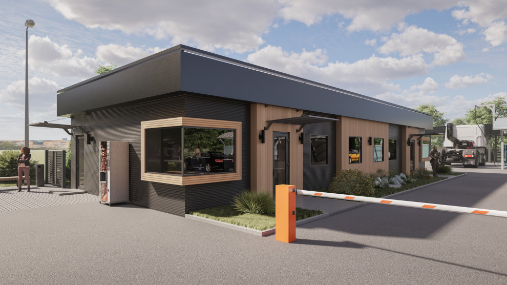 Проект большой автомойки