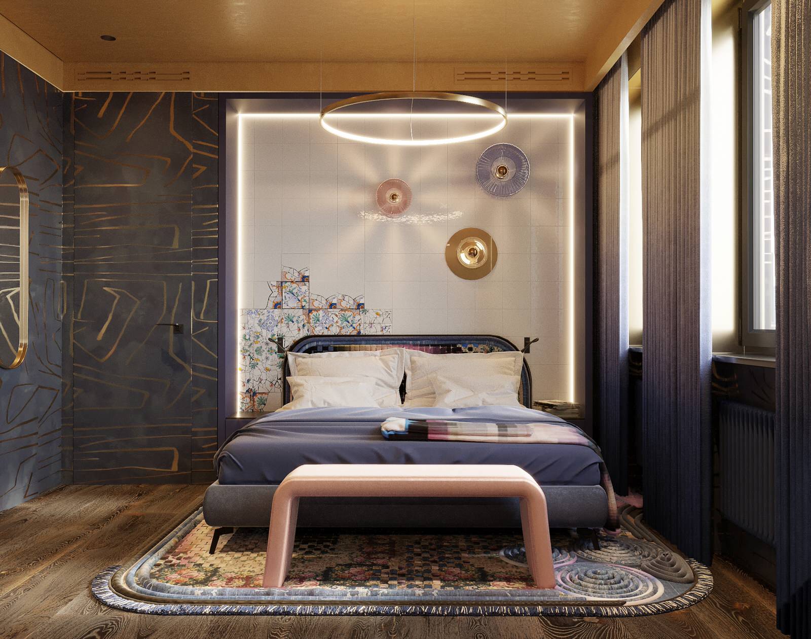 Спальня. Квартира на Таганке