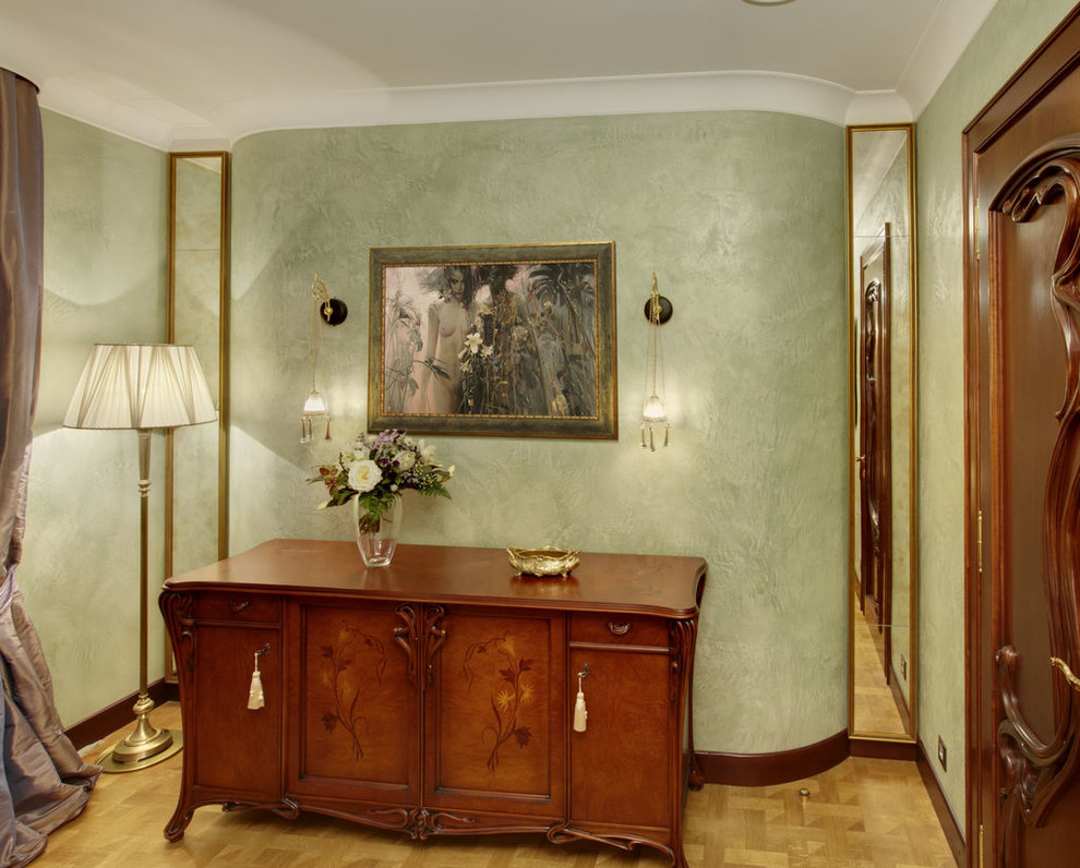 квартира в стиле русского модерна