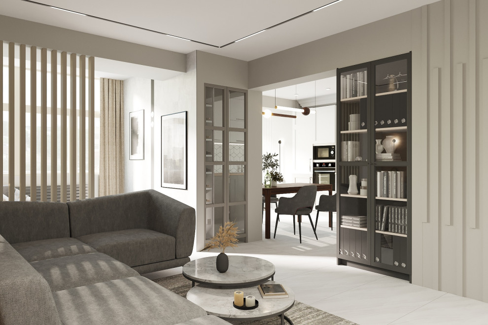 Уютная и светлая квартира с видом на реку для молодой пары