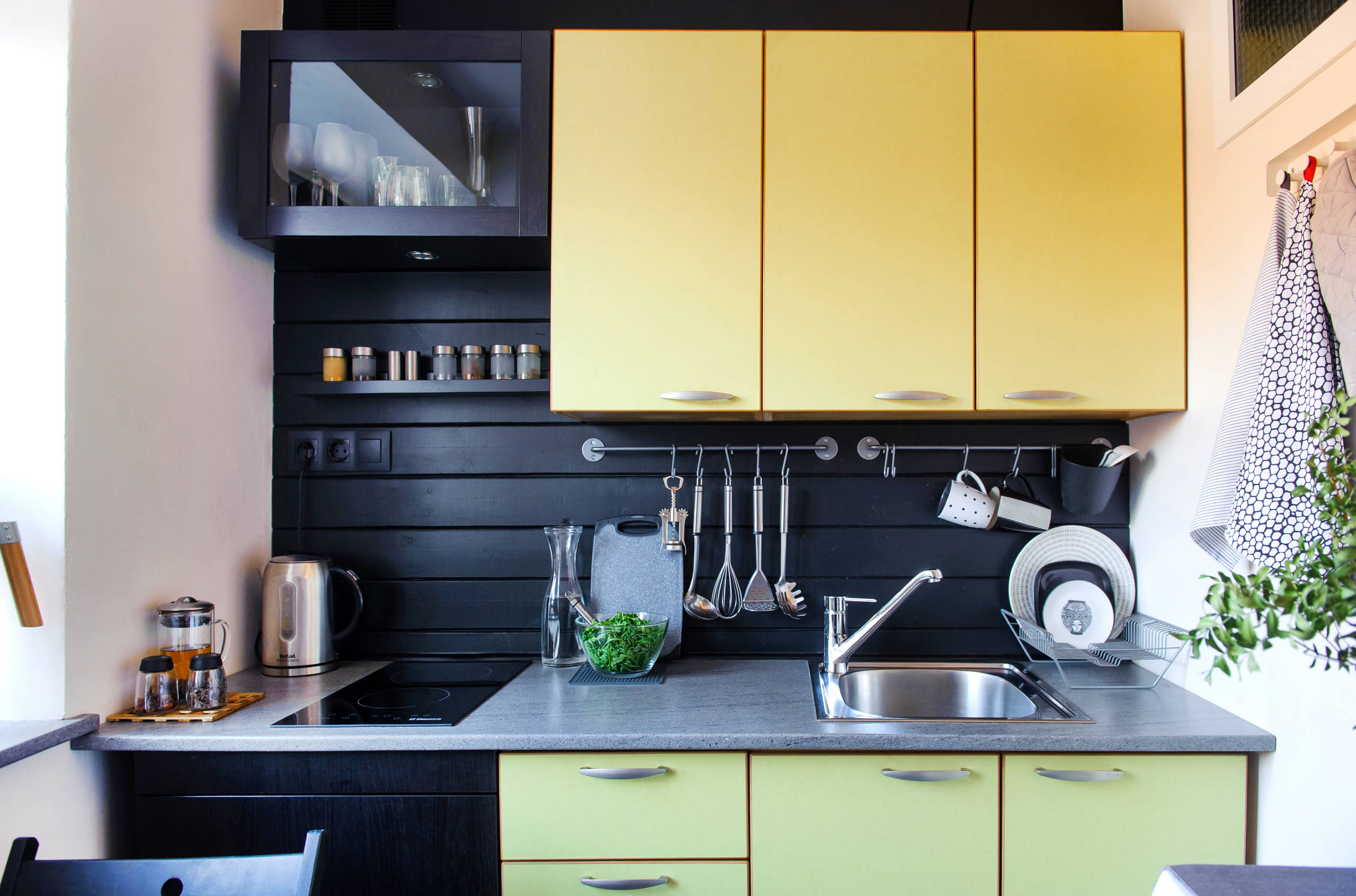 Дизайн малогабаритной кухни 6 кв м: фото-примеры «правильных» интерьеров