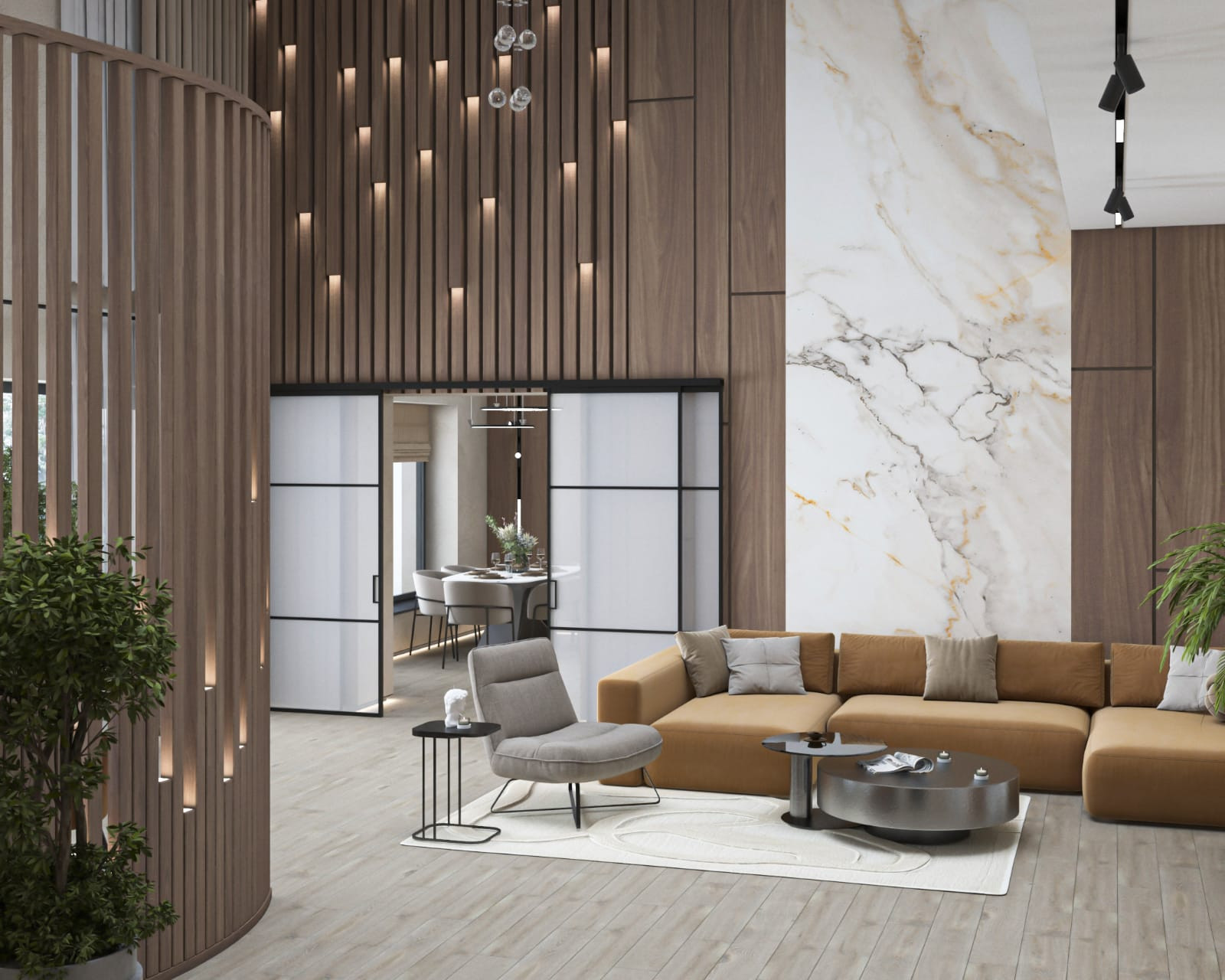 Двухэтажный частный дом