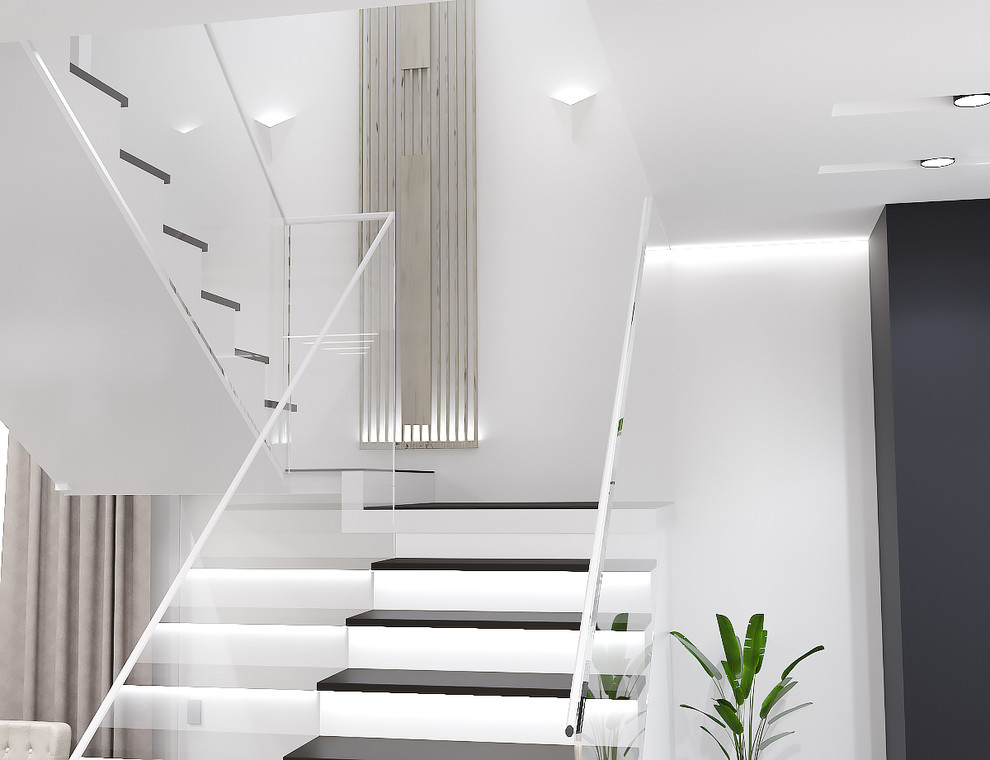 Лестница ведущая на второй этаж.