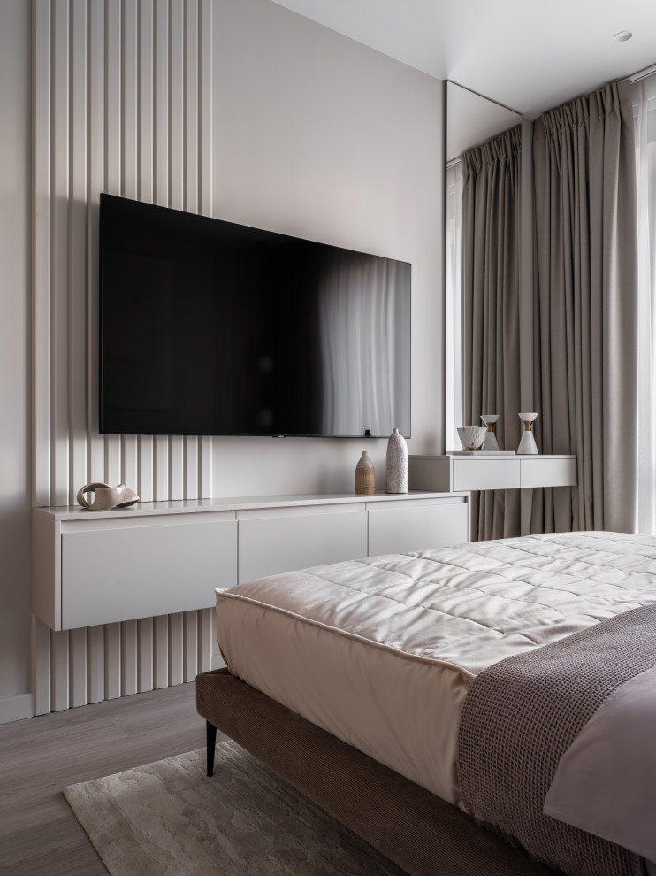 Дизайн интерьера квартиры в современном стиле в ЖК Метрополия