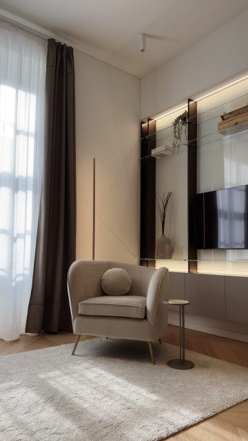 MCH apt | 40 MQ contemporary-vardagsrum