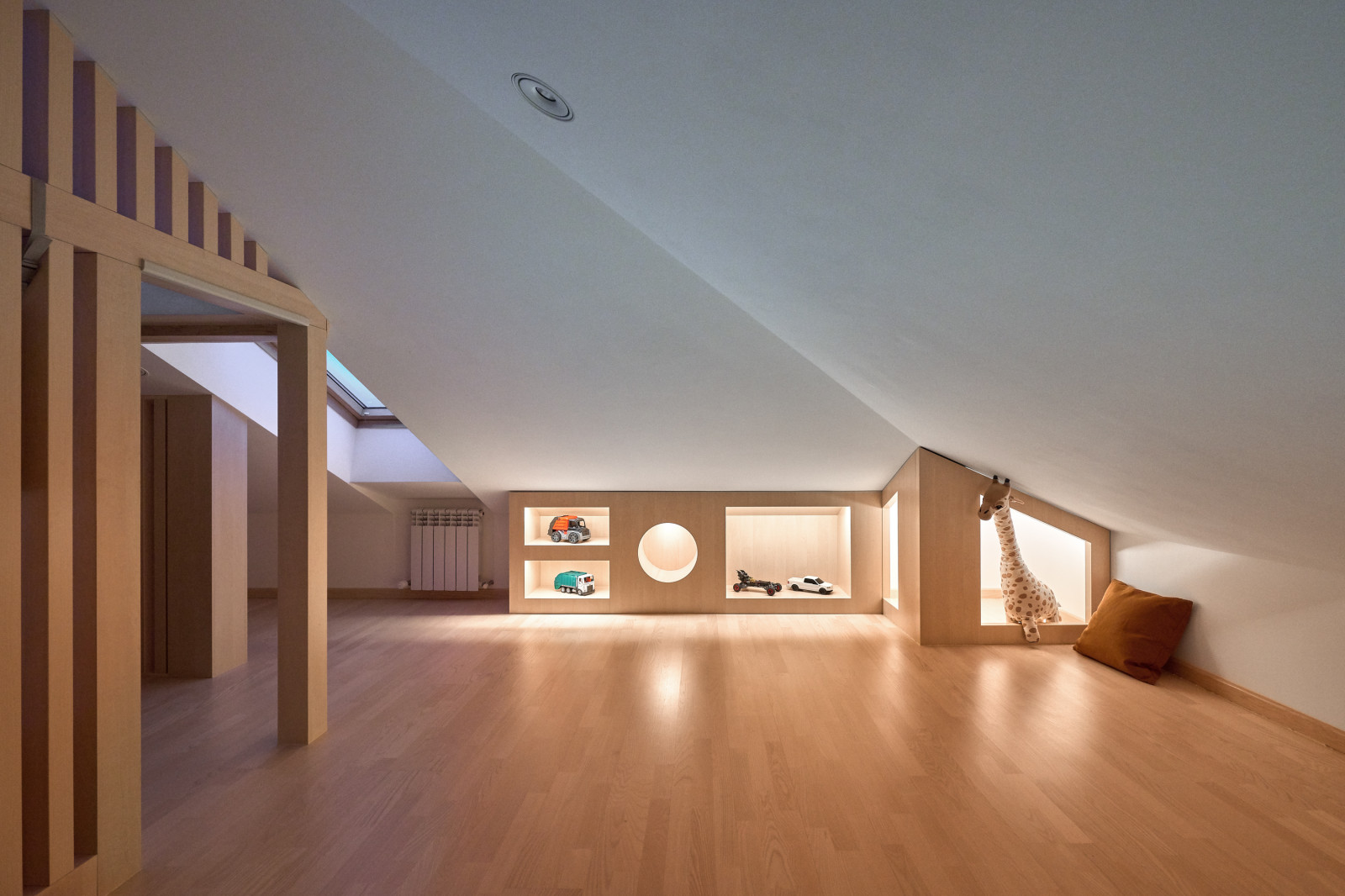 Мансарда для детей. Дизайнер Татьяна Виталина. Публикация AD