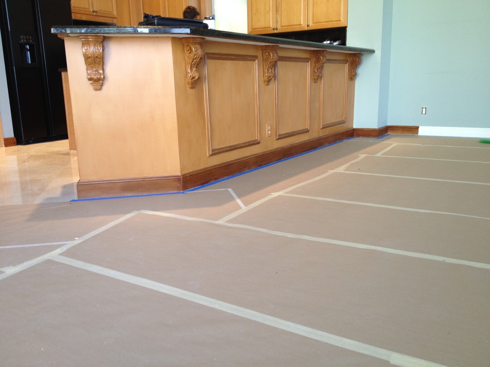 Gale and Lynn's White Kitchen Modification and Reface