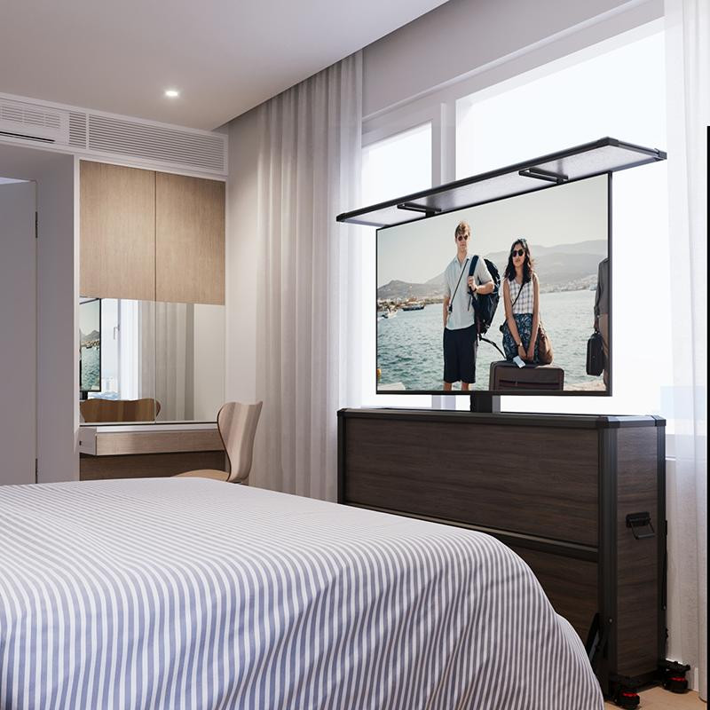 IntelliCube Aluminum & Wood TV Lift Cabinet Collection