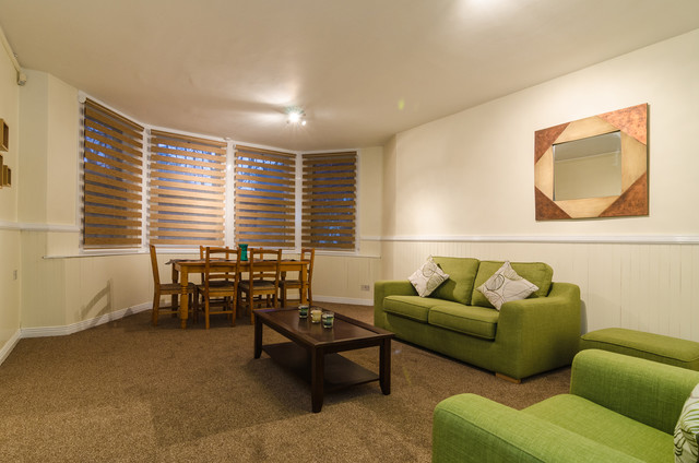 Basement Refurbishment contemporary-vardagsrum