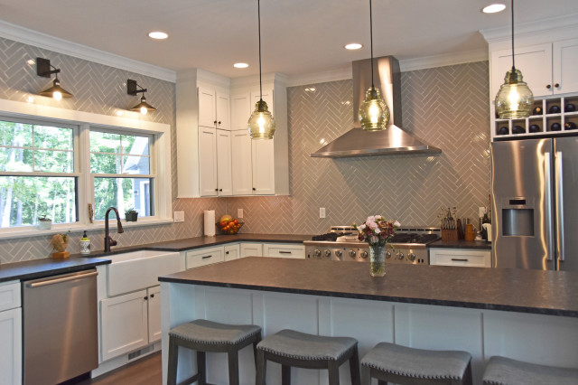 Waterfall Home traditional-kitchen