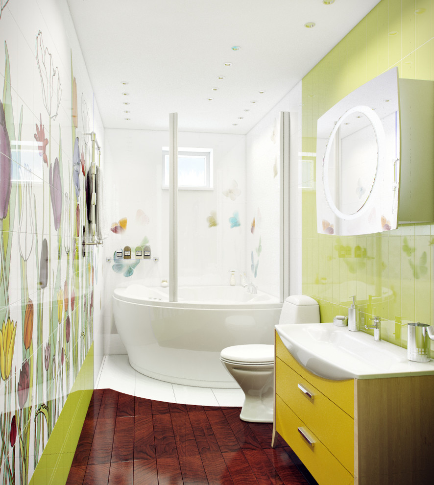 Дом на берегу залива, Тарховка. Детская ванная.