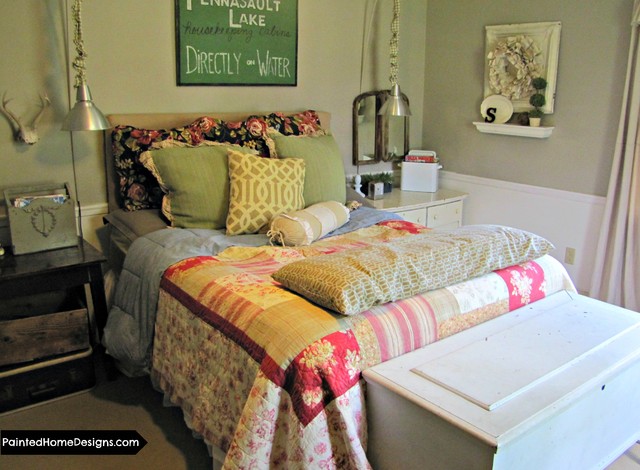 Flea Market Style Bedroom Eclectic Bedroom