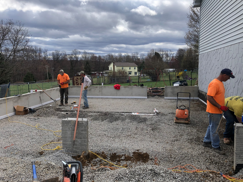 Garage and 2nd Floor Room Addition in progress