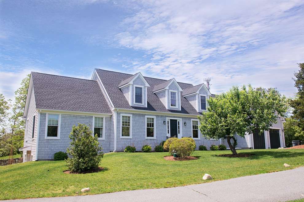 Cape cod style exterior - Beach Style - Boston - by Eagle Pond Studio