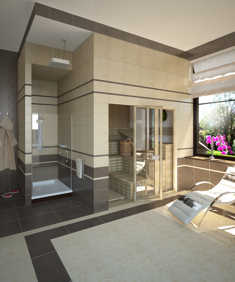 Интерьер коттеджа в современном стиле