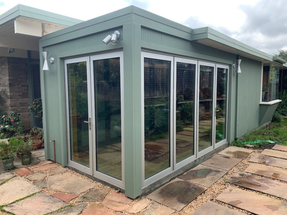 Panoramic Eichler Kitchen