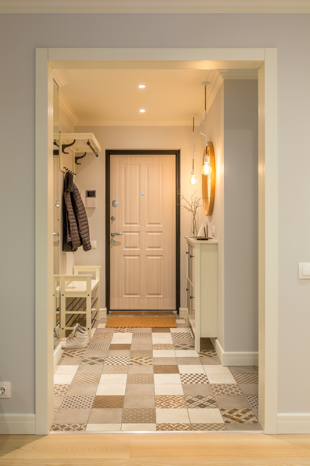 Трехкомнатная квартира в скандинавском стиле.