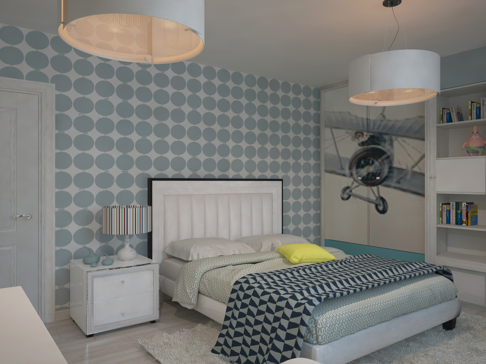 Американская классика и оттенки голубого