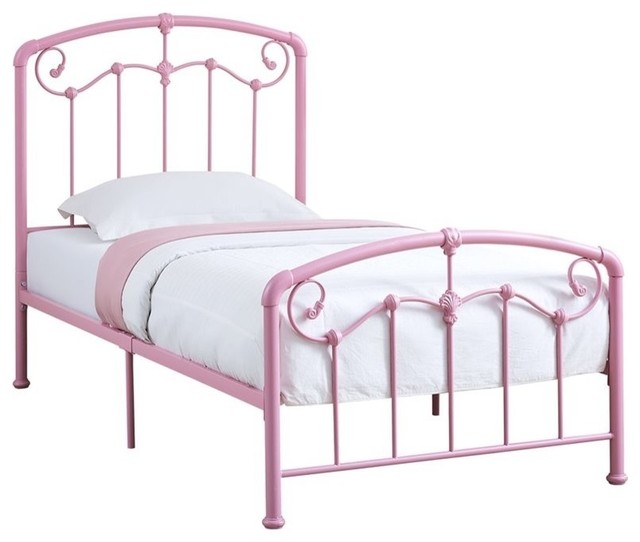 Monarch Metal Spindle Bed Traditional Kids Beds By Gwg
