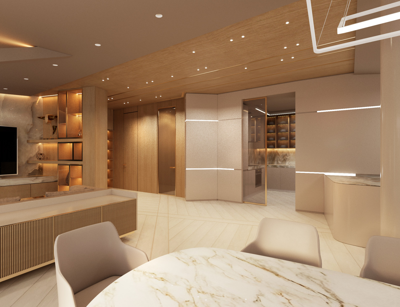 Апартаменты в современном стиле