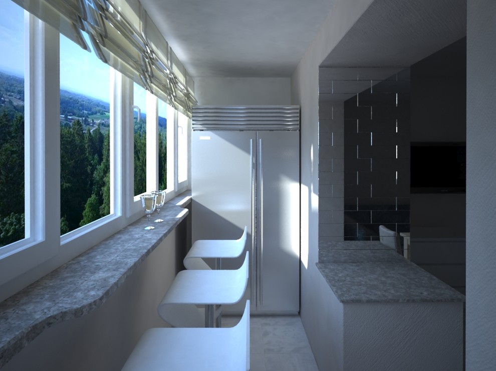 Самара, ул. Гая. Дизайн-проект квартиры для семьи с двумя детьми.