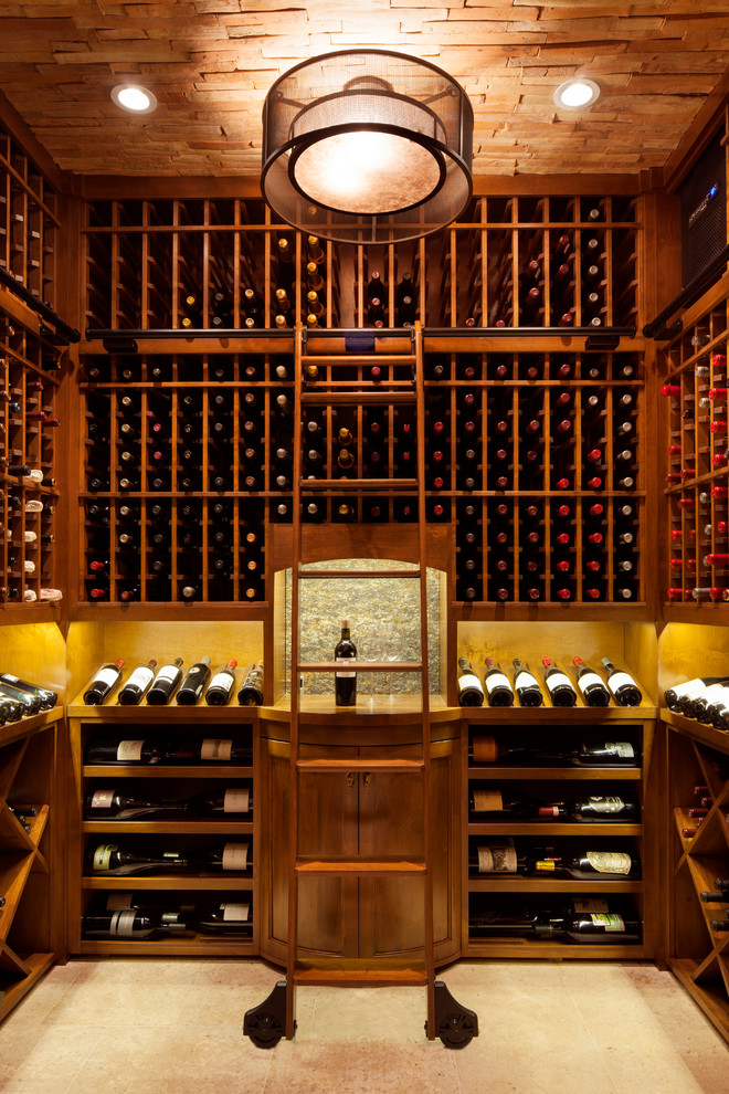 Inspiration for a transitional wine cellar remodel in Philadelphia