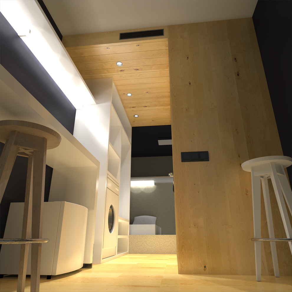 Два гостиничных номера в одном 45-ft морском грузовом контейнере