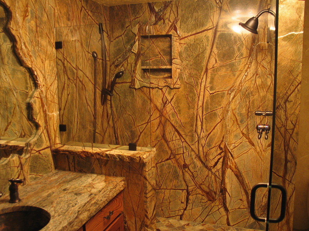 Bathroom - rustic bathroom idea