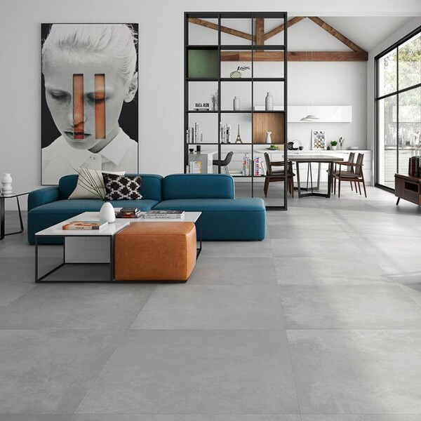 Tokio Large Anti Slip Floor Tiles In Grey Direct Tile Warehouse