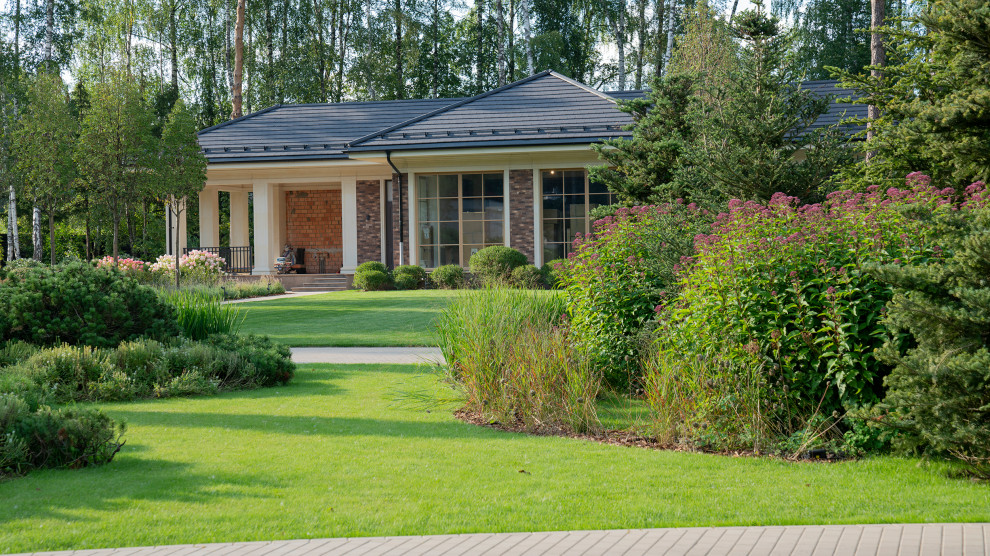 Вилла в стиле Райта. КП "Грибово" 2018 г.